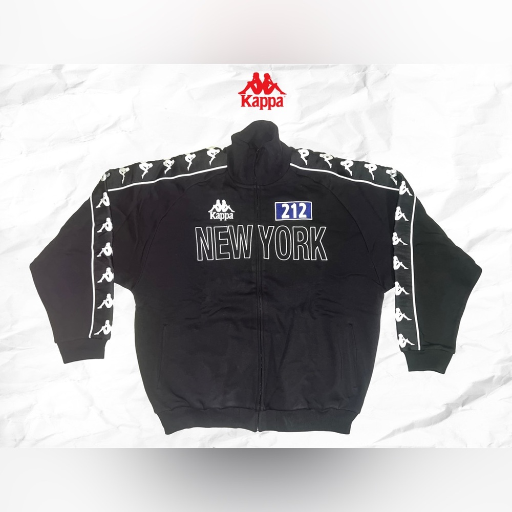 Kappa x Barney’s New York Black Track Jacket